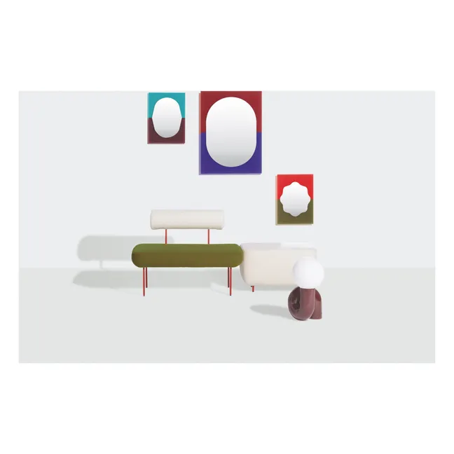 Neotenic table lamp | Cherry red