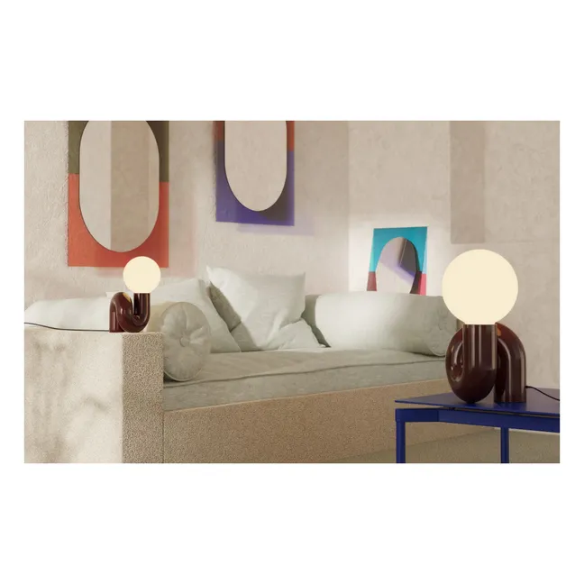 Neotenic table lamp | Cherry red