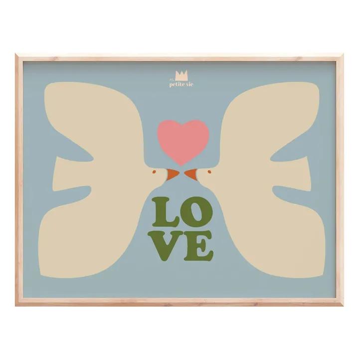 Ma petite vie - Ma petite vie - Affiche Love oiseaux