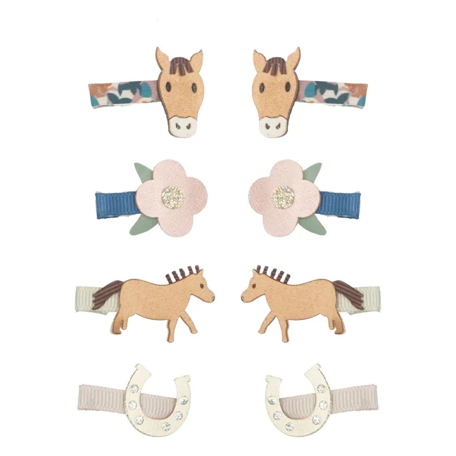 Paquete de 8 Mini Barritas de Caballo | Azul