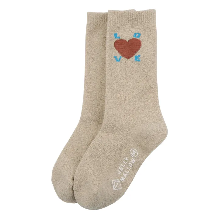 Set di 2 calzini a cuore | Rosa- Immagine del prodotto n°1