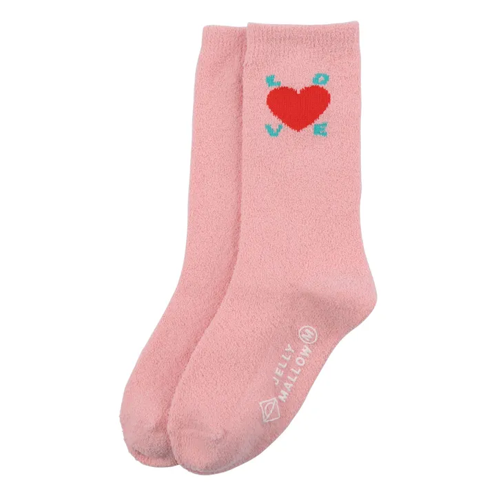 Set di 2 calzini a cuore | Rosa- Immagine del prodotto n°0