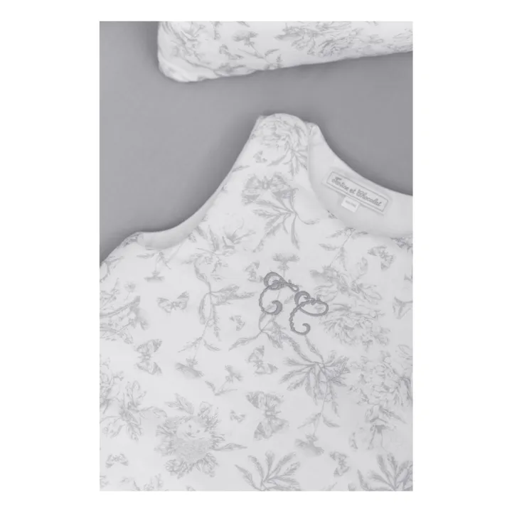 Gigoteuse Toile de Jouy | Gris- Image produit n°5