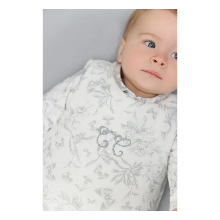 Gigoteuse Toile de Jouy | Gris- Image produit n°1