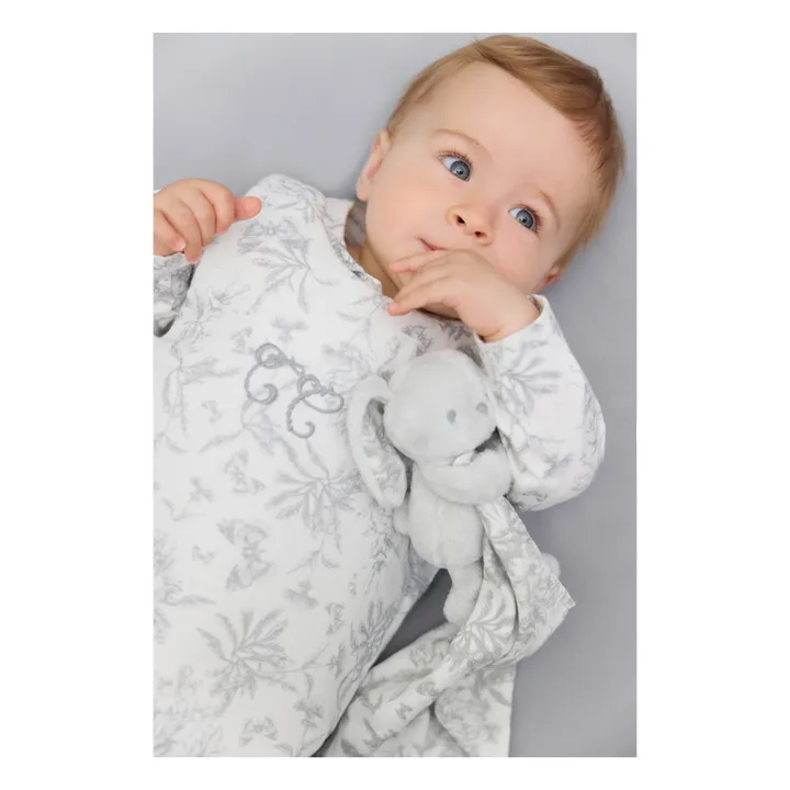 Gigoteuse Toile de Jouy | Gris- Image produit n°0