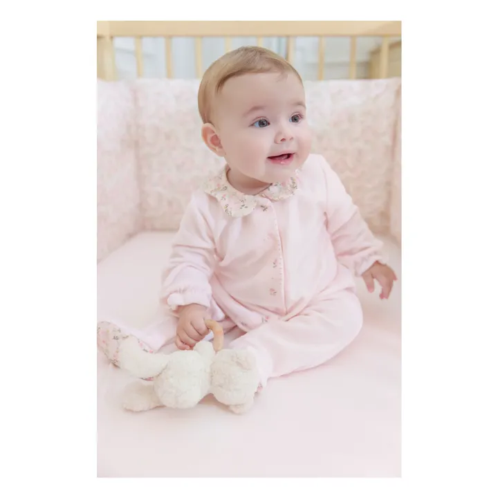 Sábana bajera Winter Garden | Rosa- Imagen del producto n°1