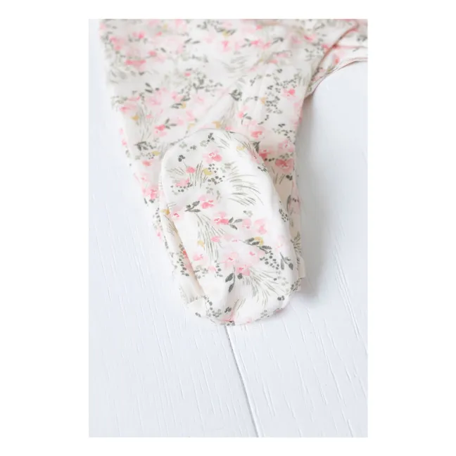 Pyjama Strampler Wintergarten | Rosa