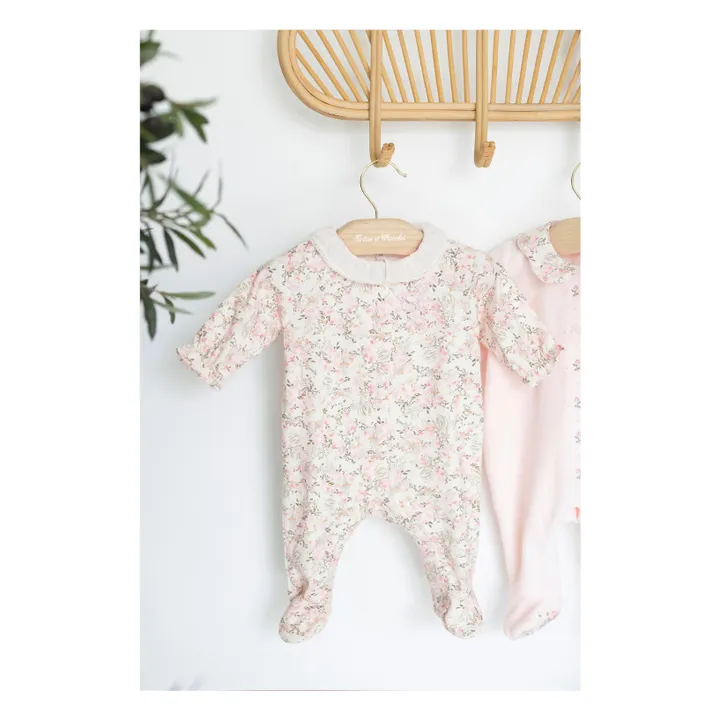 Pyjama Dors-bien Jardin Hivernal | Rose- Image produit n°1