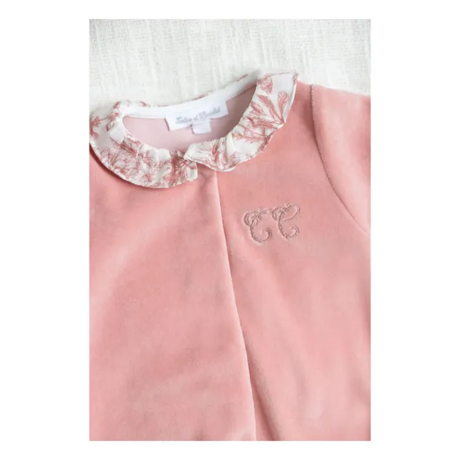 Strampler Toile de Jouy | Grau