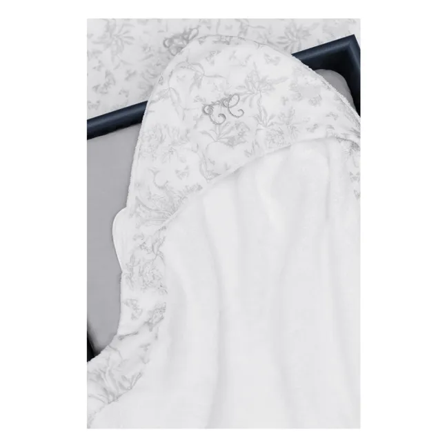 Coprifasciatoio in Toile de Jouy | Grigio