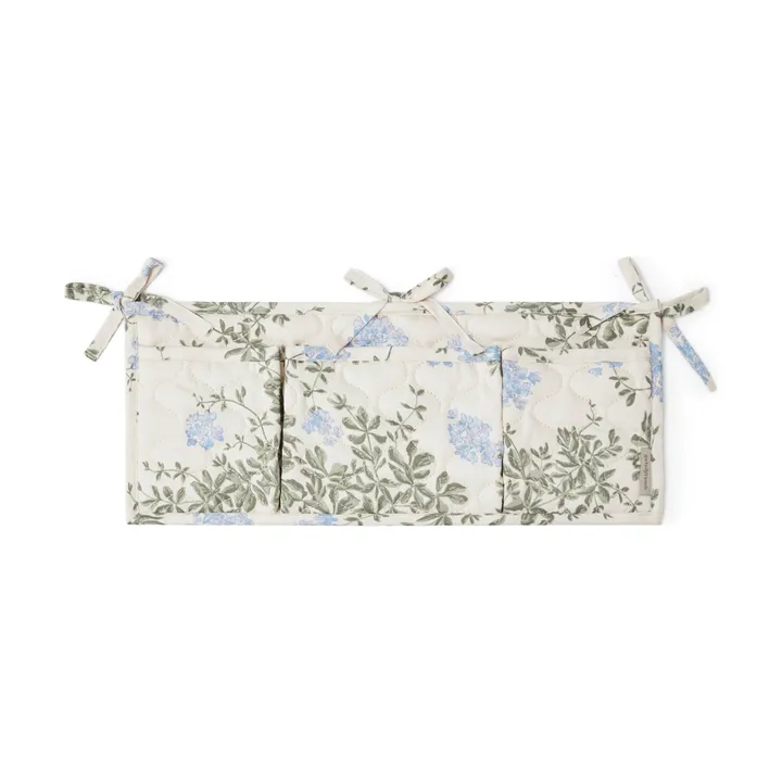 Pochette pour lit bébé Plumbago | Bleu- Image produit n°0