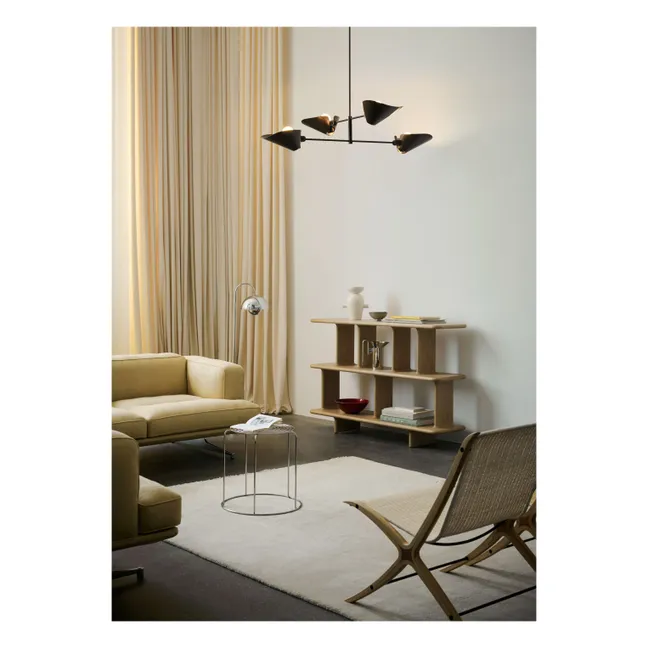 Flowerpot VP12 Stehleuchte, Verner Panton | Chromblitzend