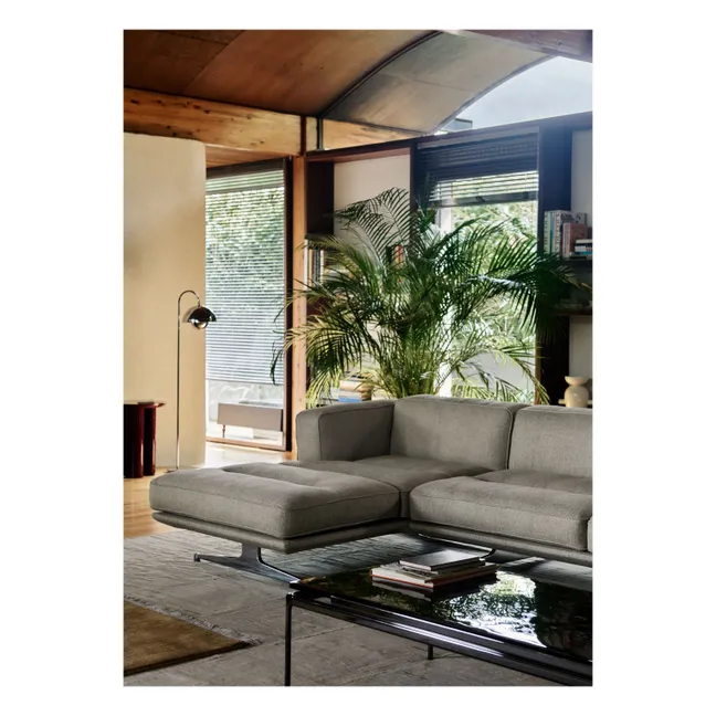 Lámpara de pie Flowerpot VP12, Verner Panton | Cromo