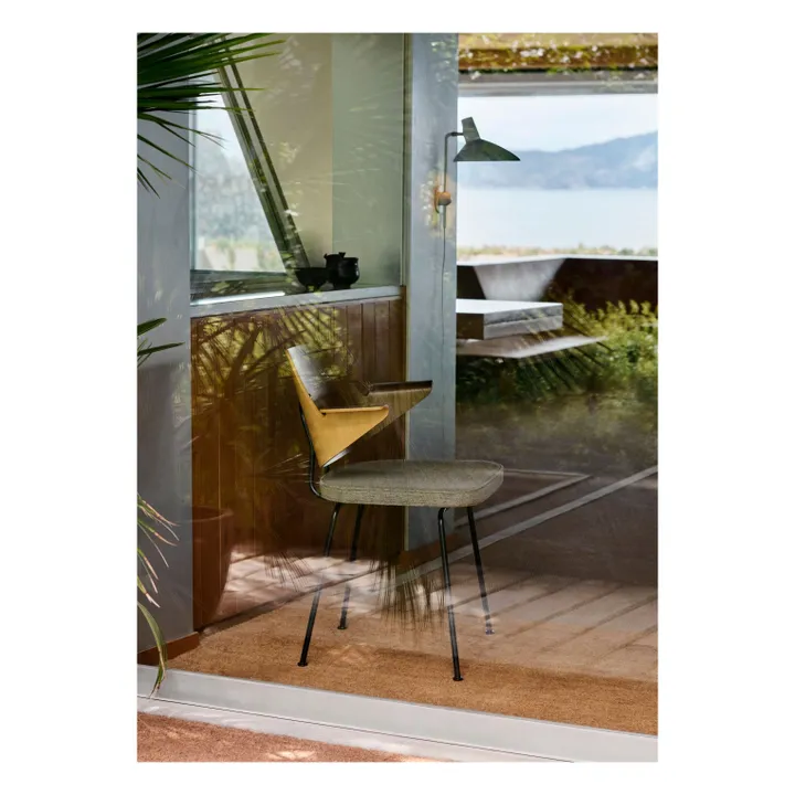 Chaise RFH RD7, Robin Day | Gris foncé- Image produit n°4