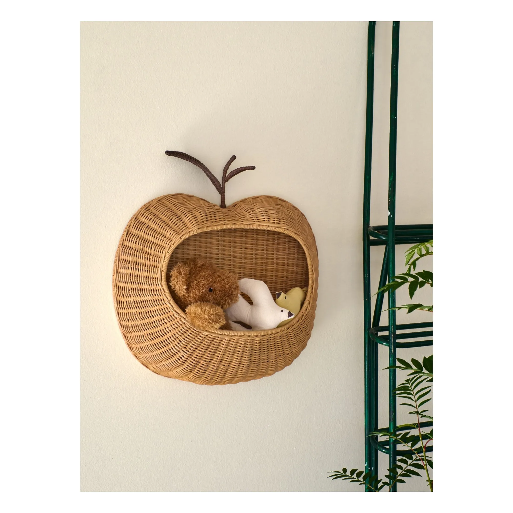 Ferm Living Kids - Panier mural Pomme (Ferm Living Kids) - Image 2