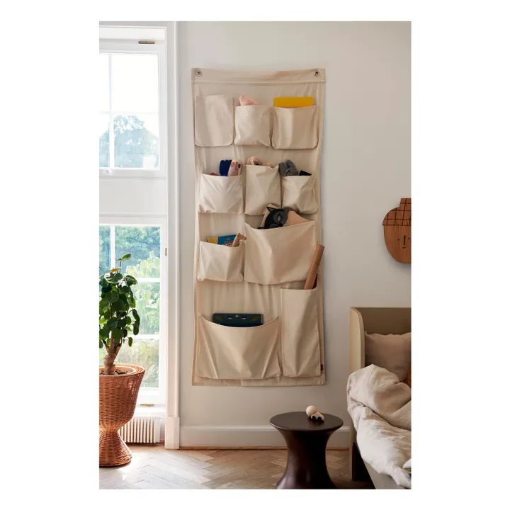 XL cotton wall storage | White- Product image n°1