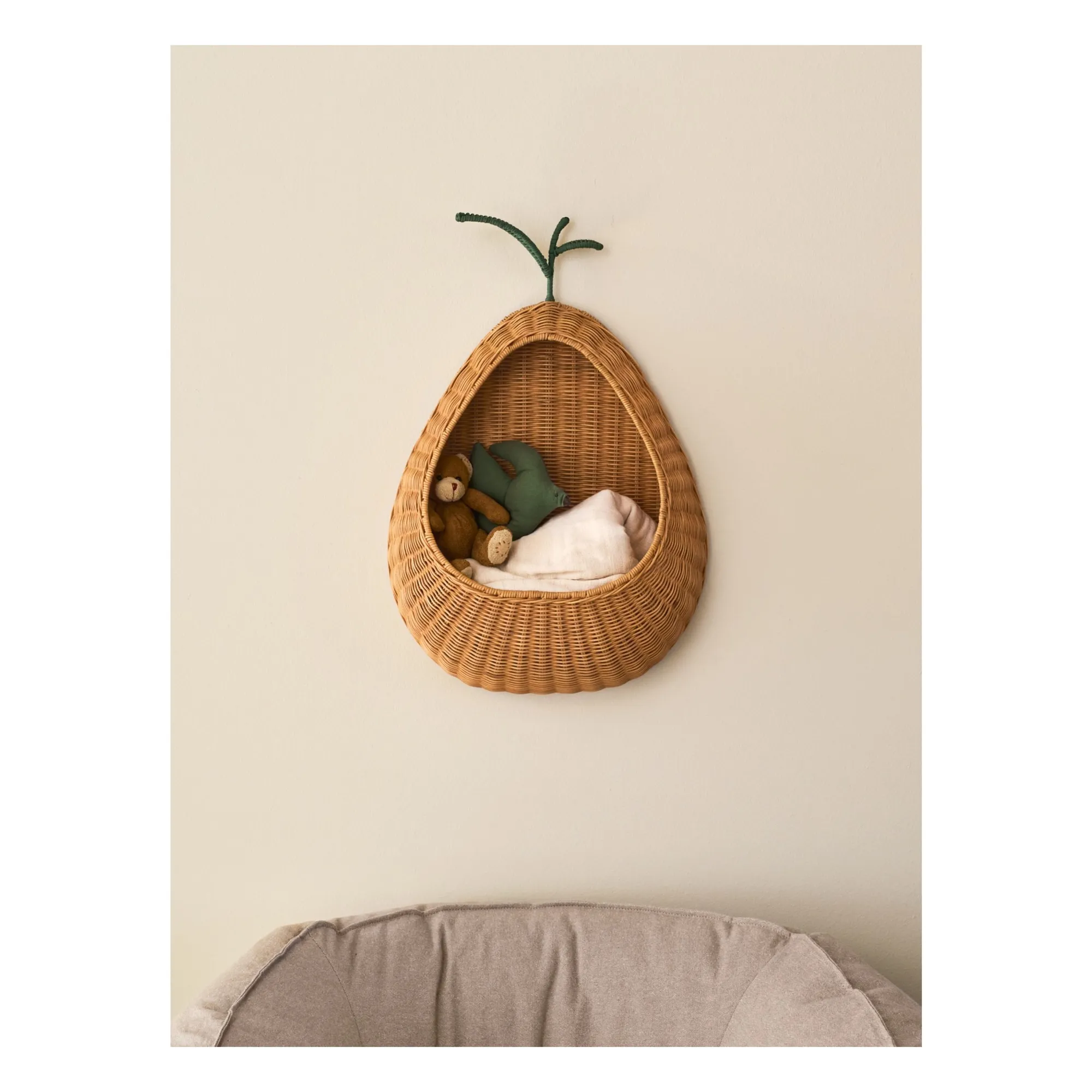 Ferm Living Kids - Panier mural Poire (Ferm Living Kids) - Image 2