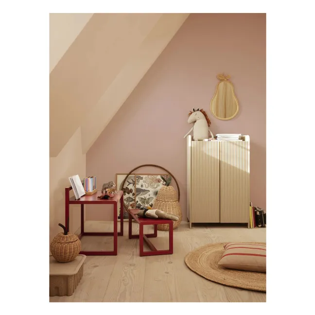 Büro Architekt | Mohnrot