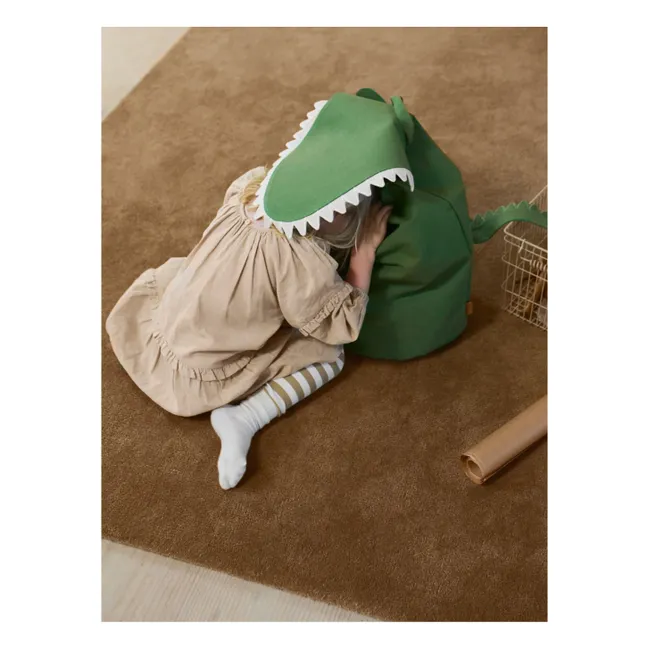Crocodile storage basket | Green