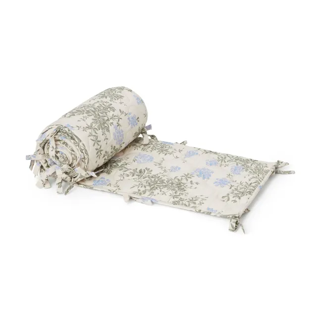 Plumbago bumper pad | Blue
