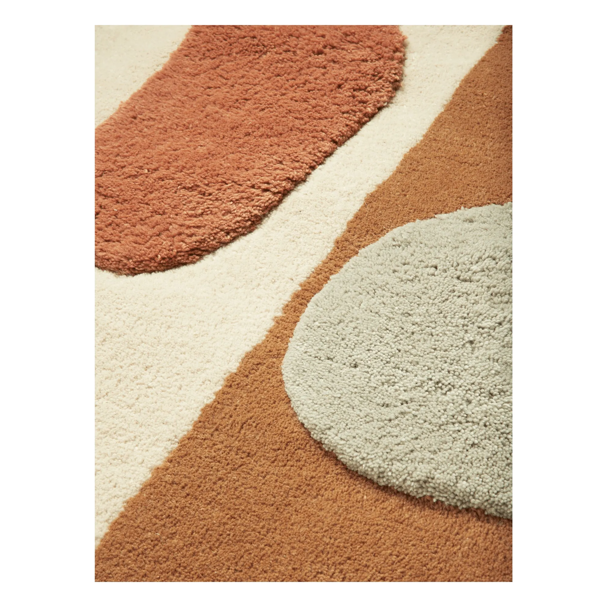 Bloco carpet | Terracotta- Product image n°1