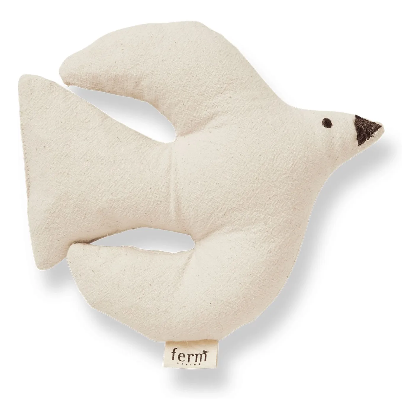 Ferm Living Kids White Swif Bird Soft Toy