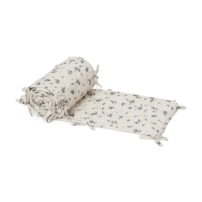Blueberry bumper pad | Ivory