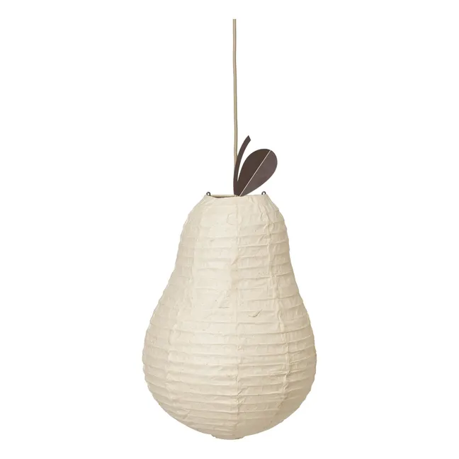 Suspension Poire | Blanc