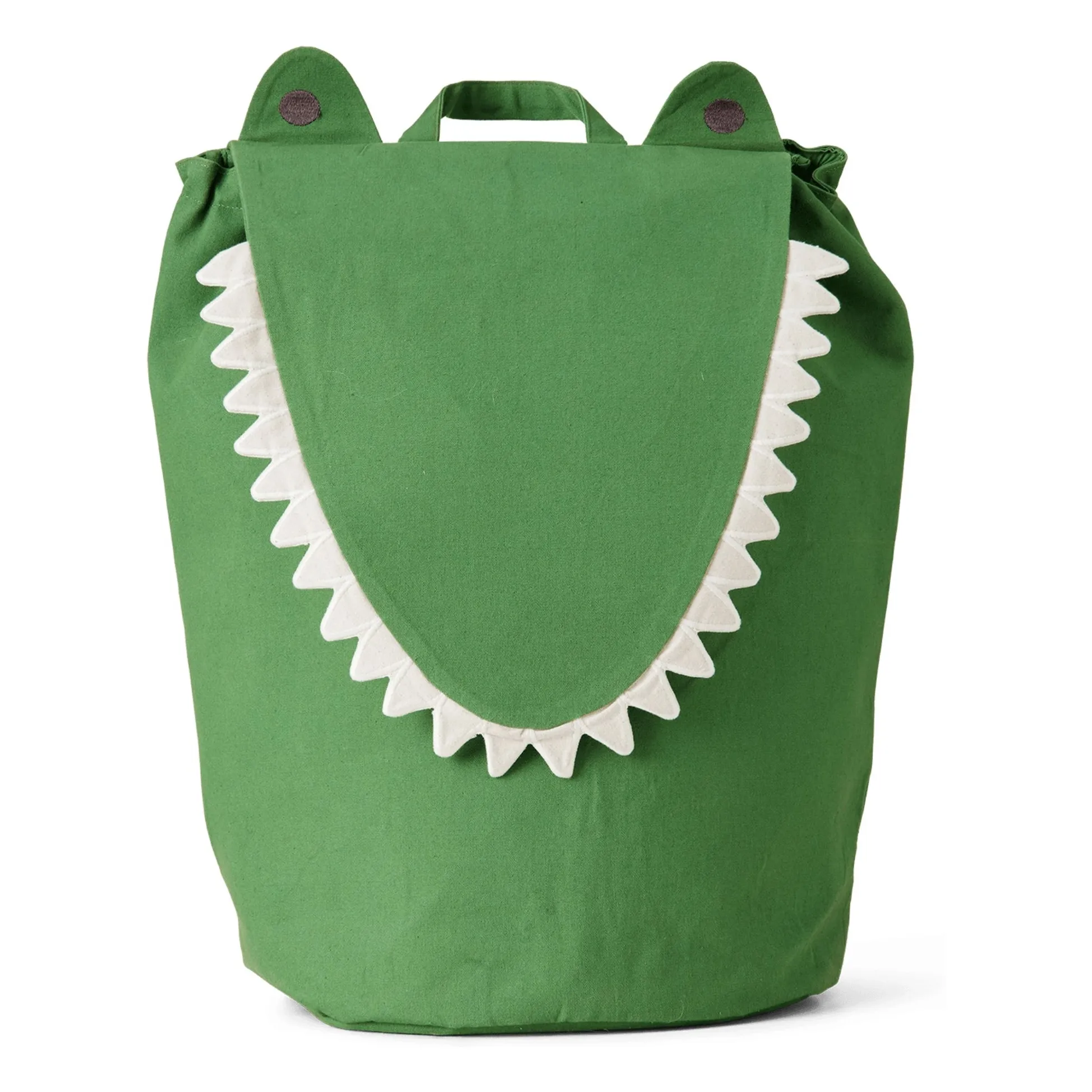 Ferm Living Kids Green Crocodile Storage Basket