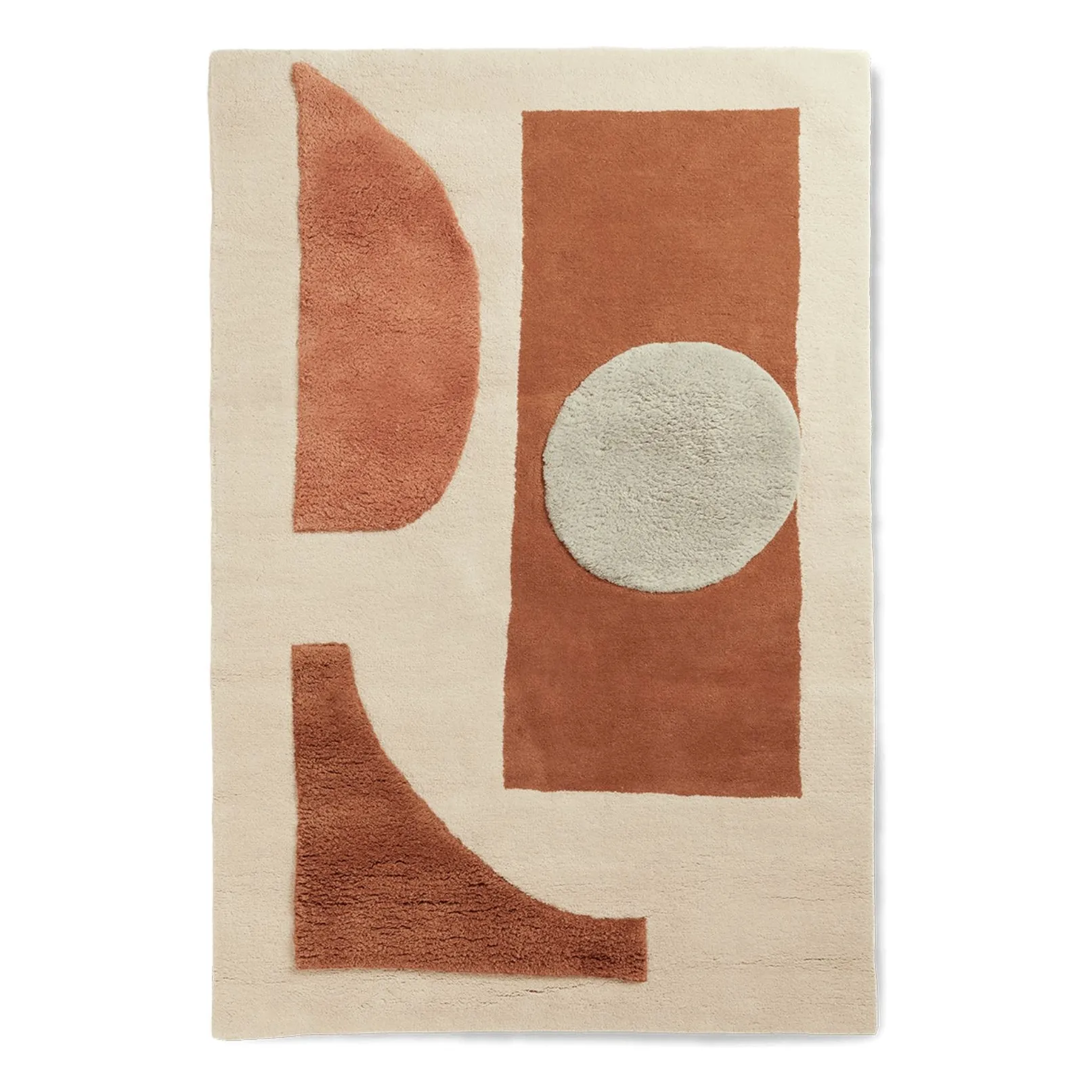 Bloco carpet | Terracotta- Product image n°2