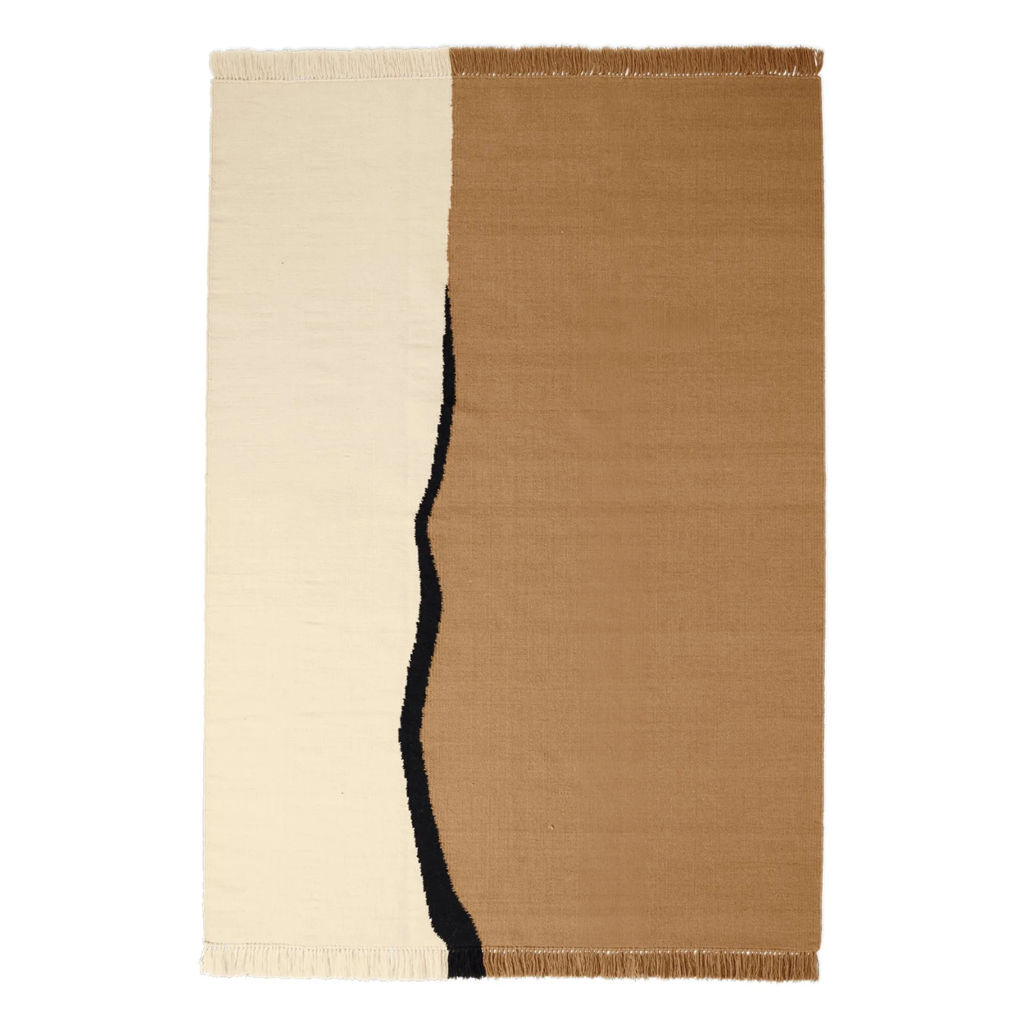 Tapis Soil Kelim | Sable- Image produit n°3