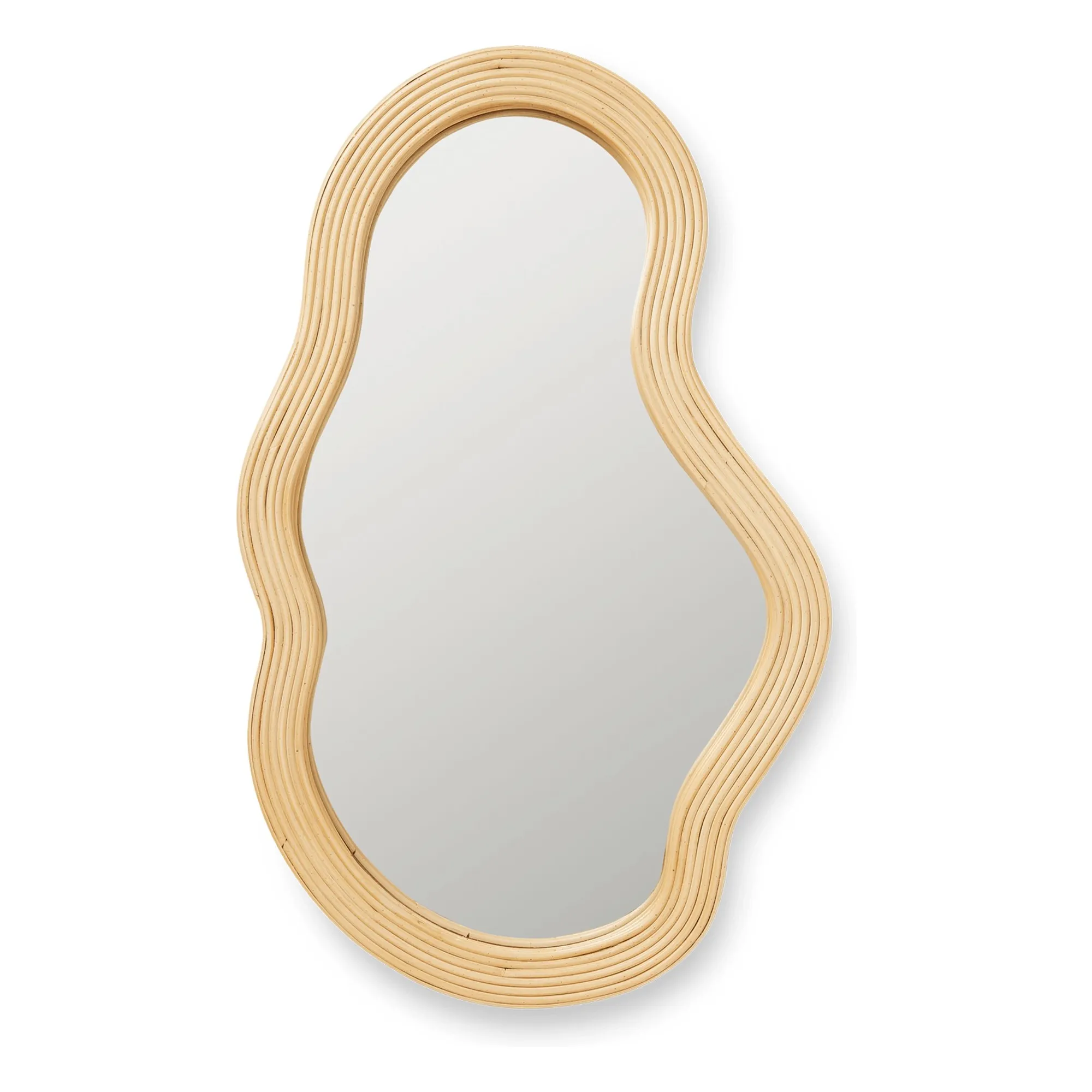Rattan mirror Pond- Product image n°0