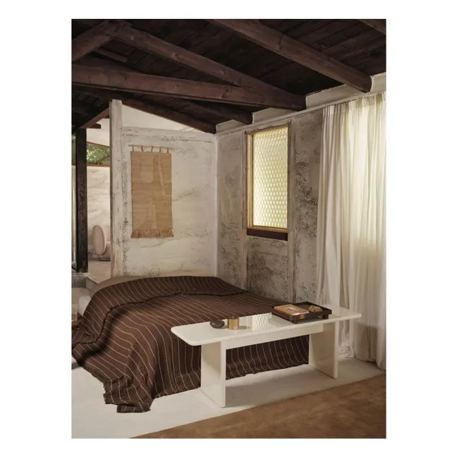 Aires bedspread | Brown