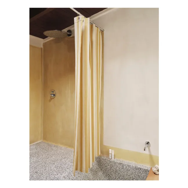 Rideau de douche Chambray | Jaune