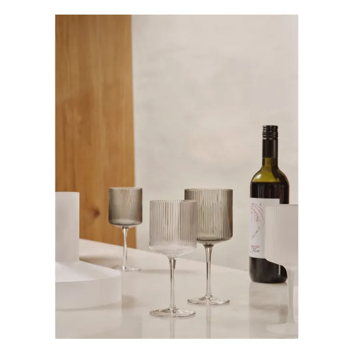 Ripple white wine glasses - Set of 2- Product image n°1