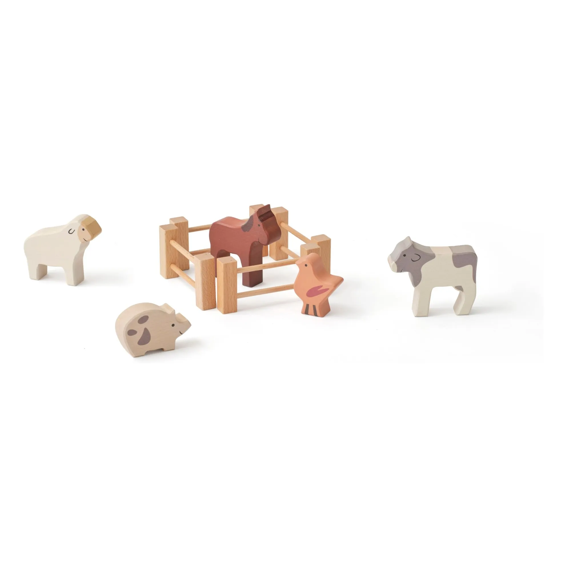 Kid's Concept Multicoloured Farm Animals