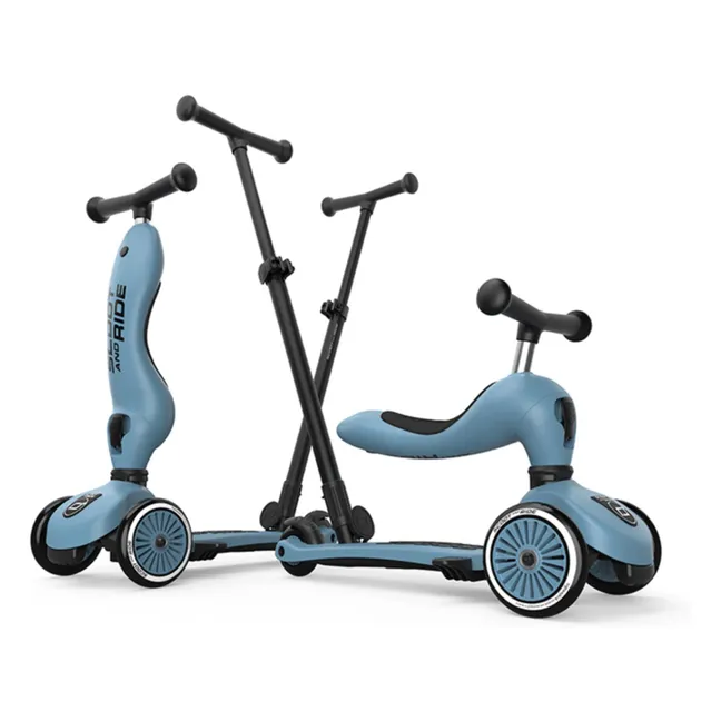 Trottinette évolutive Highwaykick 1 Push&Go | Bleu