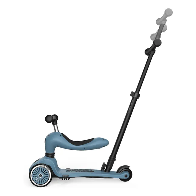 Trottinette évolutive Highwaykick 1 Push&Go | Bleu