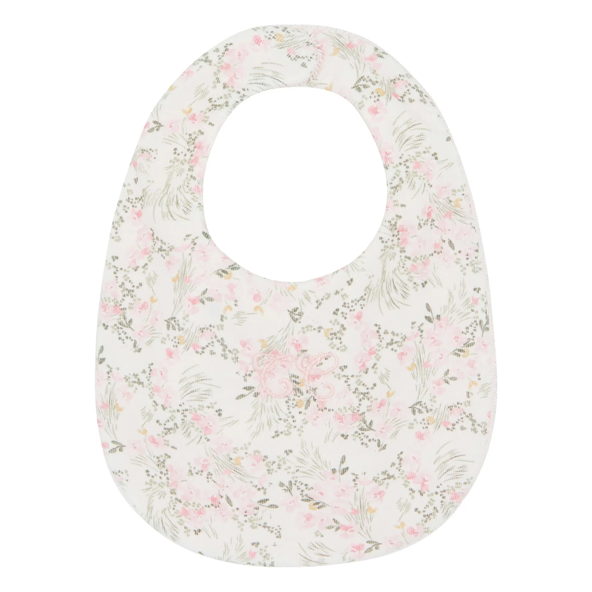 Bavoir Jardin Hivernal | Rose- Image produit n°0