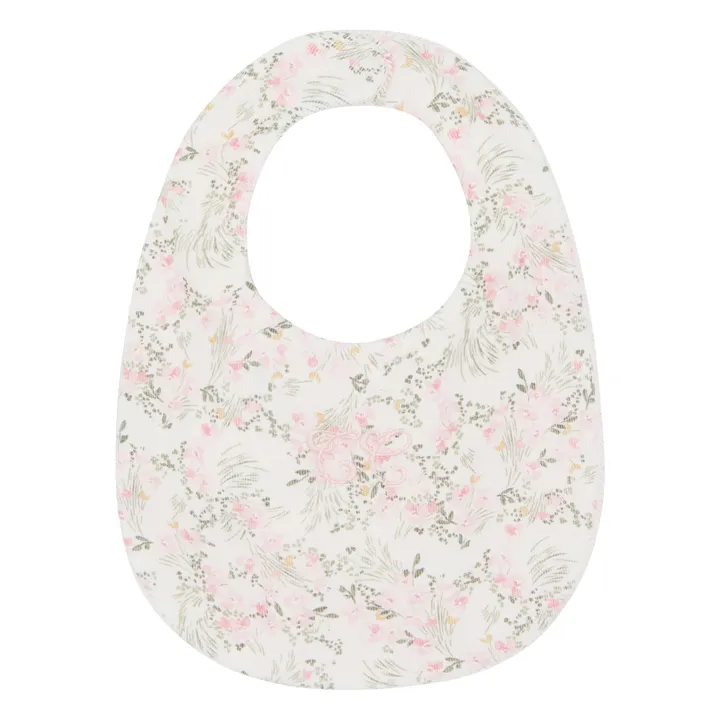 Bavoir Jardin Hivernal | Rose- Image produit n°0