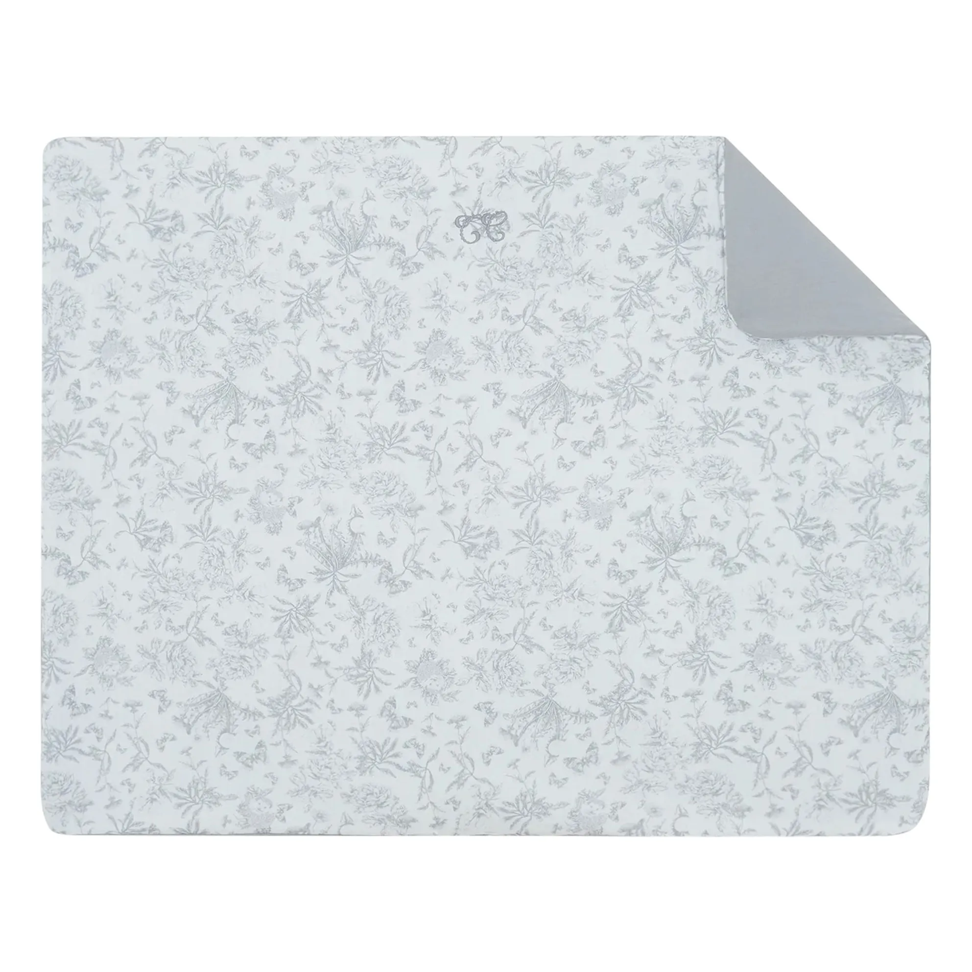 Tartine Et Chocolat Grey Toile De Jouy Blanket