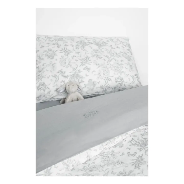 Juego de cama Toile de Jouy | Gris- Imagen del producto n°0