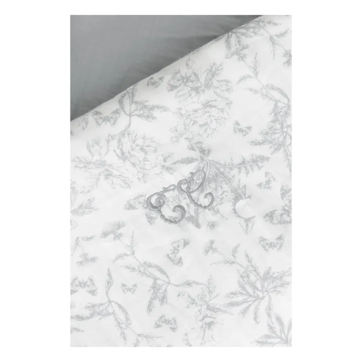 Juego de cama Toile de Jouy | Gris- Imagen del producto n°1