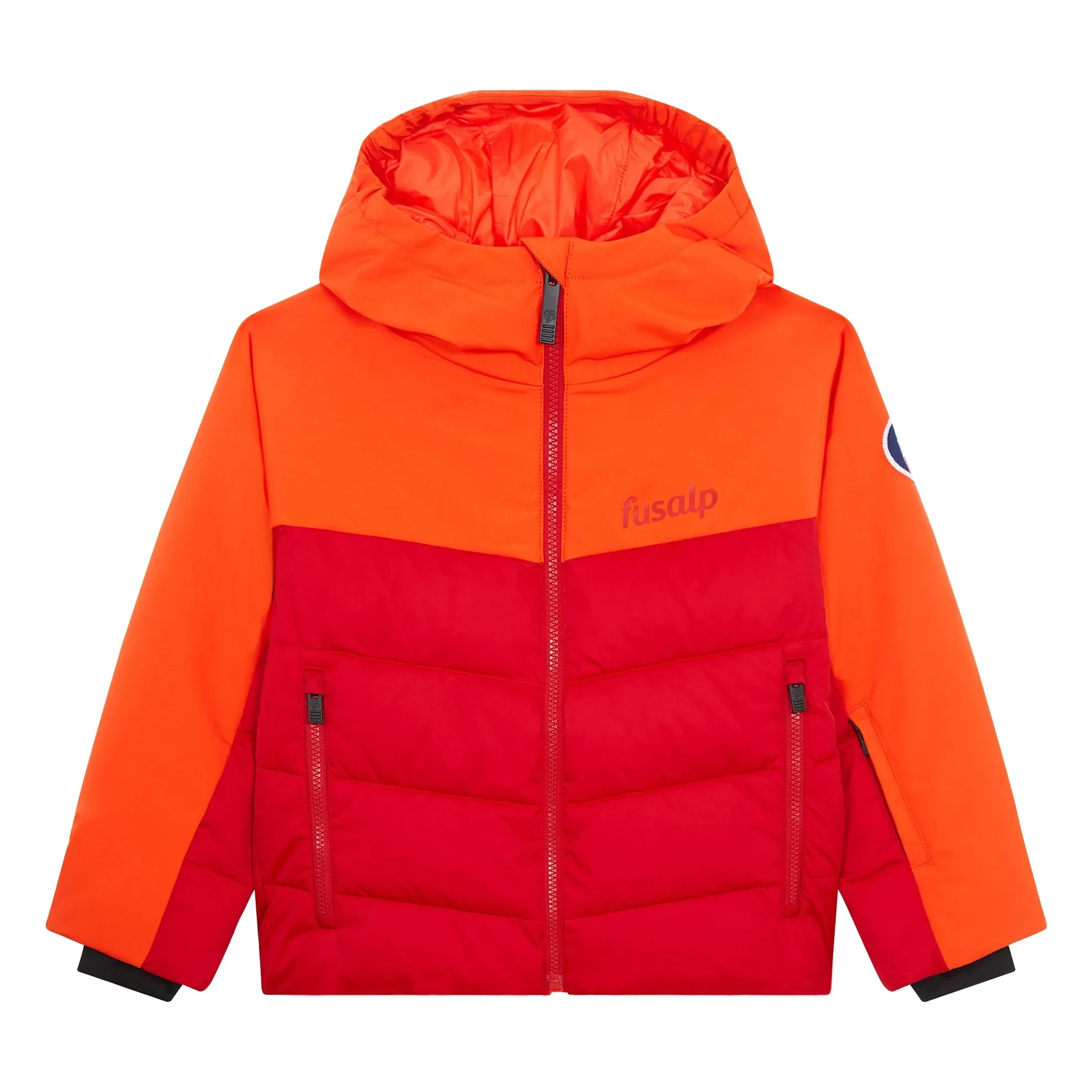 Fusalp Red Mercure Bi-Material Jacket