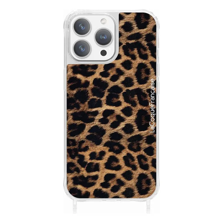 Coque Iphone Leopard | Marron- Image produit n°0