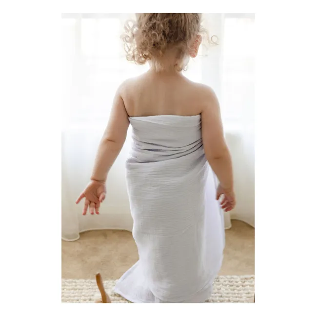 Lange d'emmaillotage en coton bio | Lavande