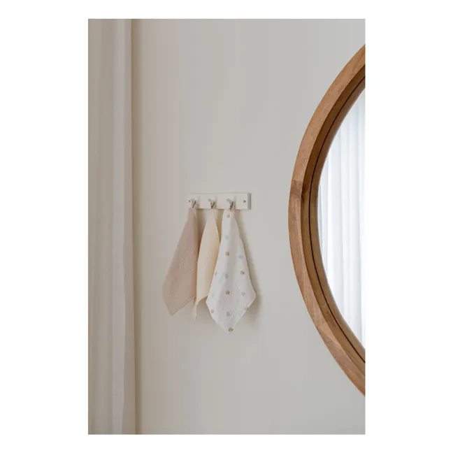Serviettes en coton bio - Set de 3 | Seaside