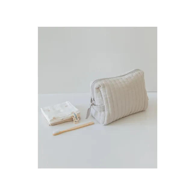 Neceser de algodón ecológico | Gris