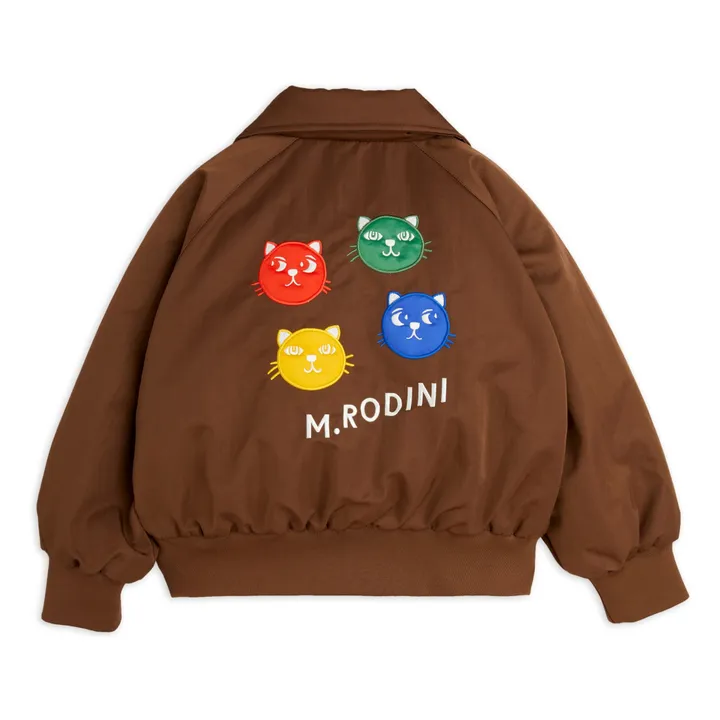 Bomber Cool Cats Fibre riciclate | Cioccolato- Immagine del prodotto n°3