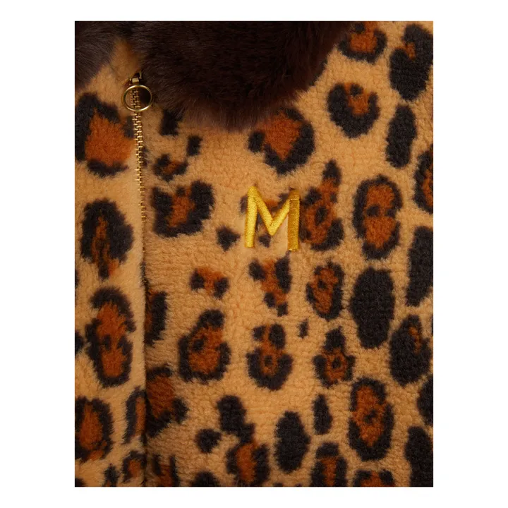 Leopard Fur Coats Recycled Fibers | Beige- Product image n°4